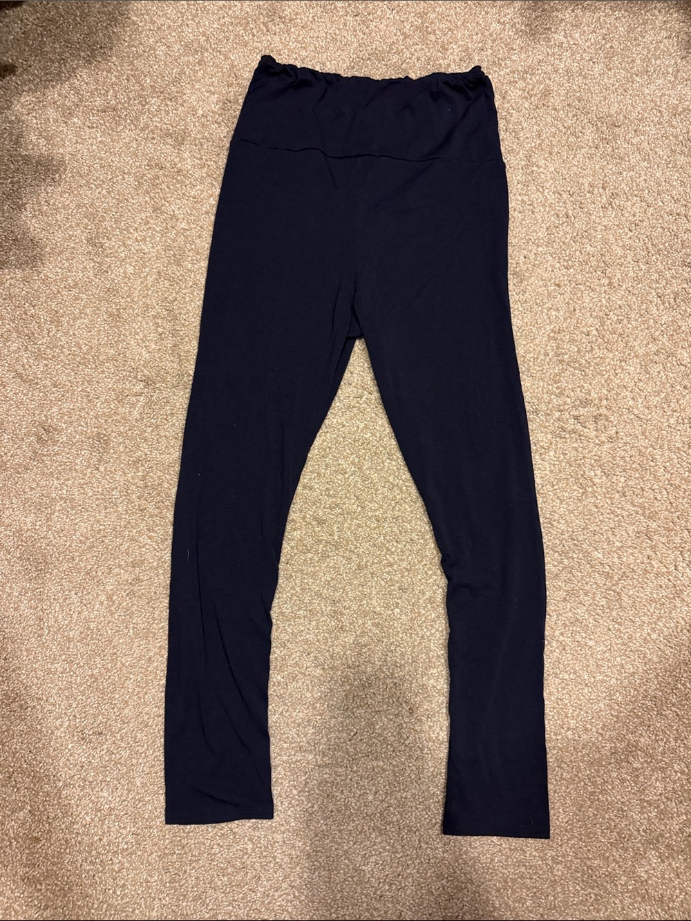 Pinkblush Navy Maternity Stretch Leggings